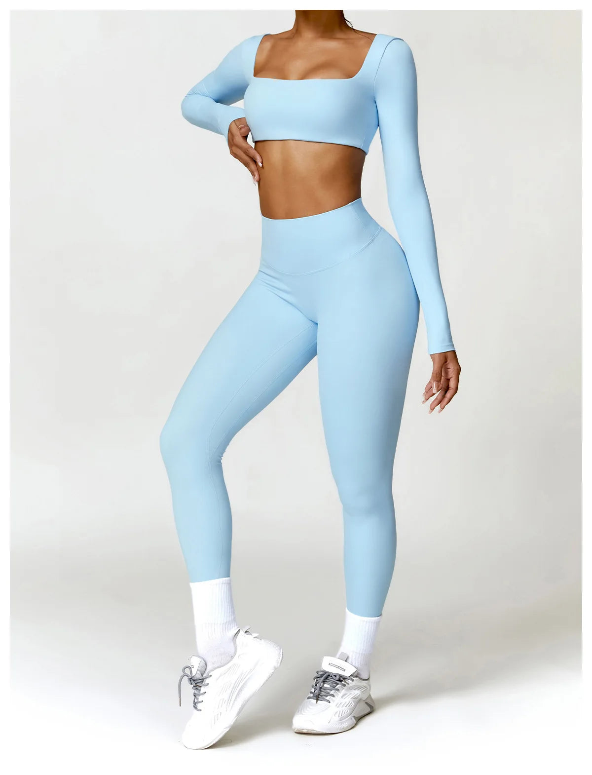 2PCS Women's Quick-Dry Gym Set/Tracksuit