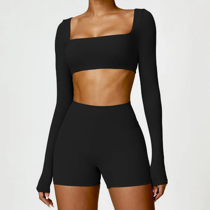 2PCS Women's Quick-Dry Gym Set/Tracksuit