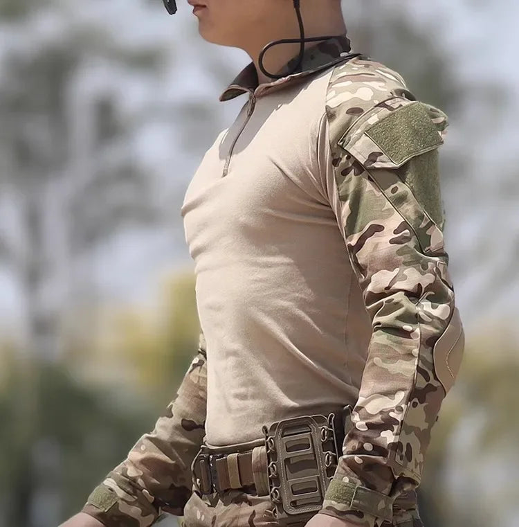 Men's Tactical Uniform Outdoor Camouflage Suit