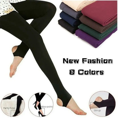 Women's Winter Thermal Warm Thick Fluff Lined Pantyhose/Leggings