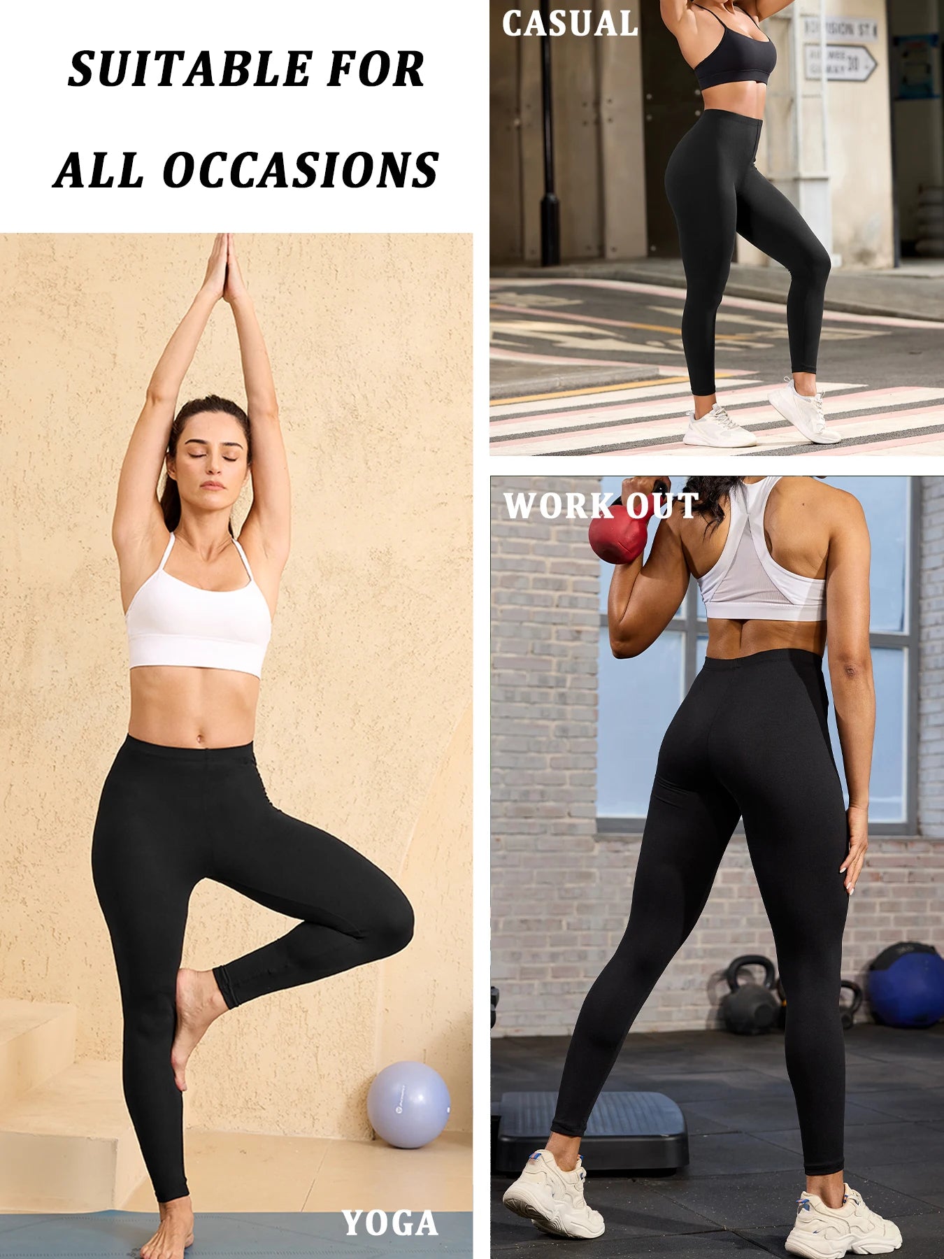 Women's High Elasticity Workout Soft Leggings