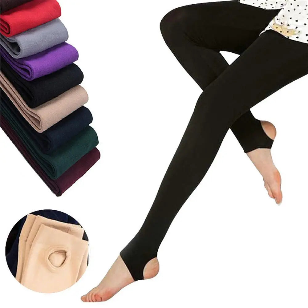 Women's Winter Thermal Warm Thick Fluff Lined Pantyhose/Leggings
