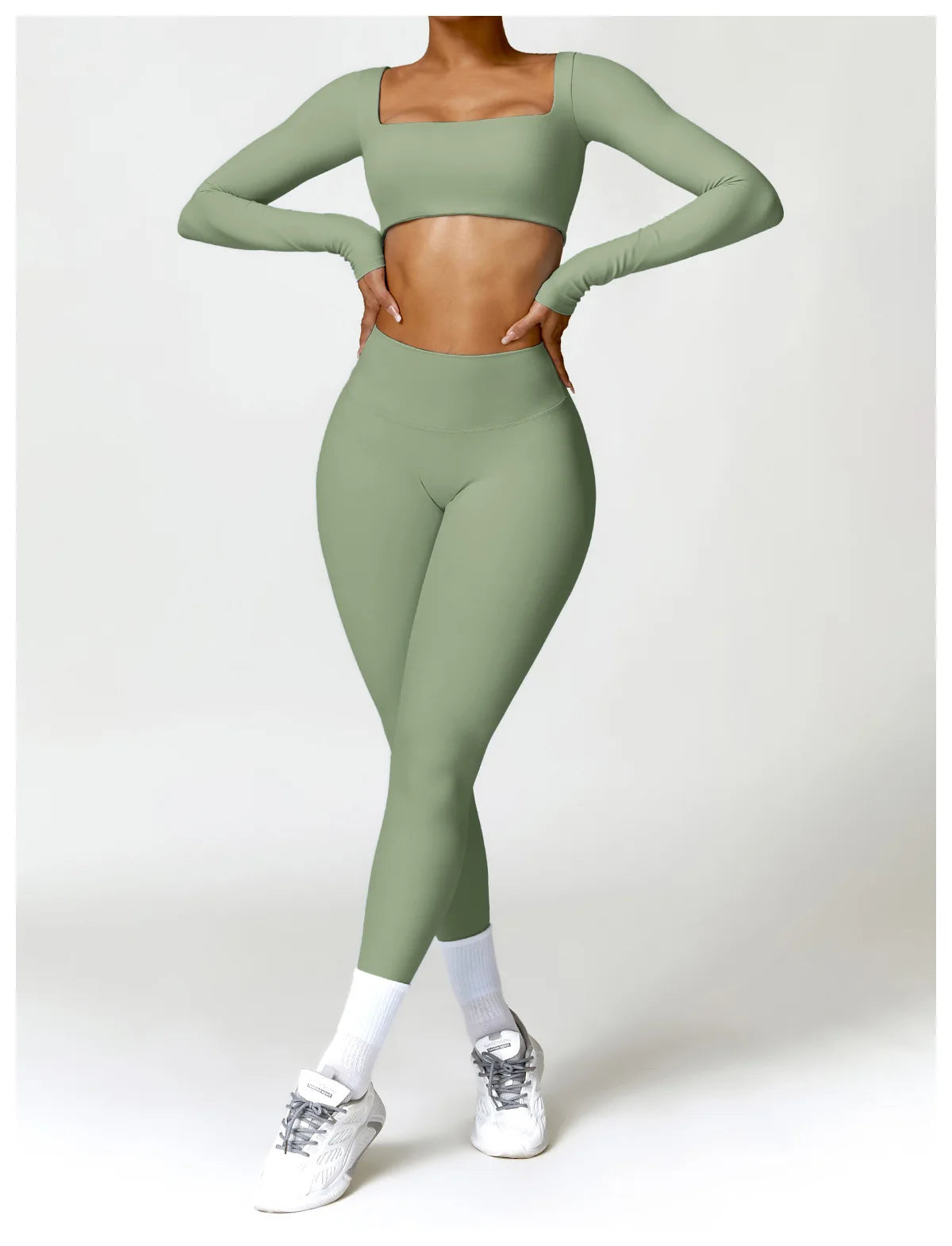 2PCS Women's Quick-Dry Gym Set/Tracksuit