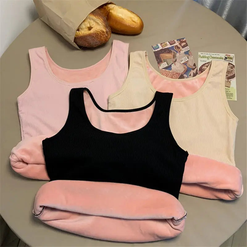 Women's Winter Seamless Thermal Underwear Top
