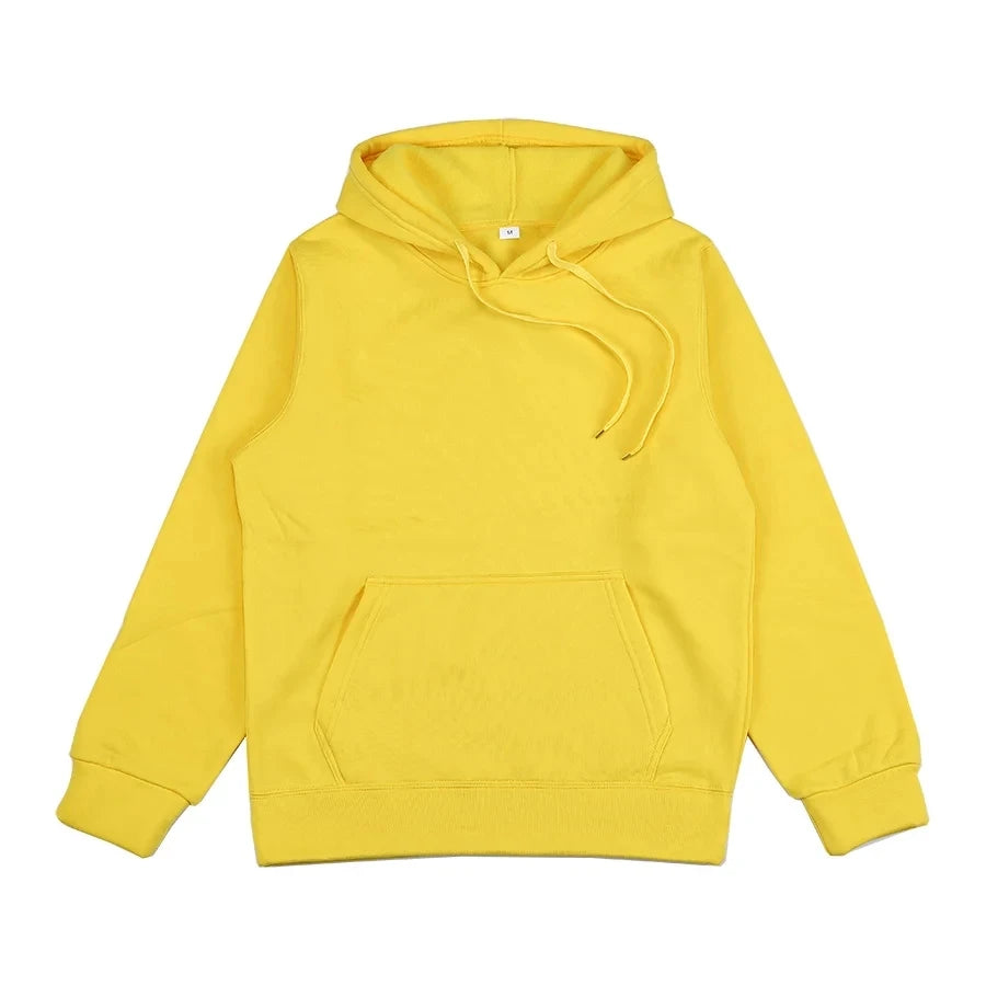 Warm Plain Colour Hoodies for men and women