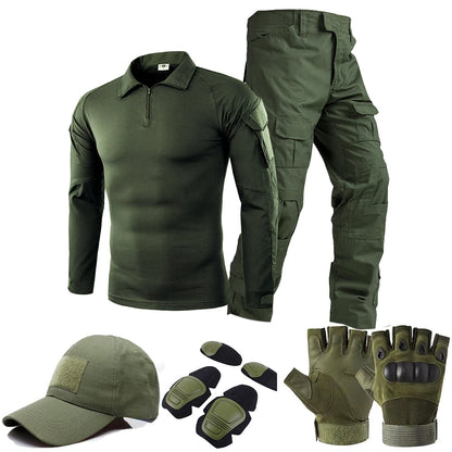 Men's Tactical Uniform Outdoor Camouflage Suit