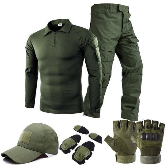 Men's Tactical Uniform Outdoor Camouflage Suit