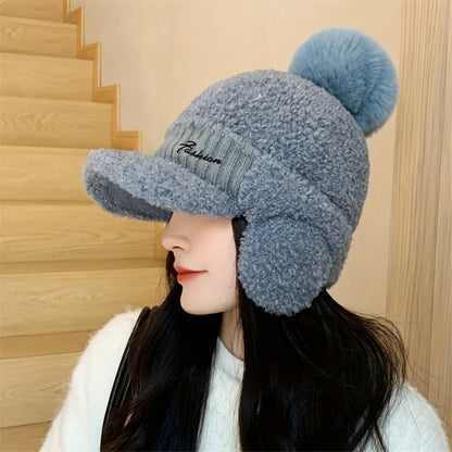 Winter Fur Warm Windproof Ear Protection Hat