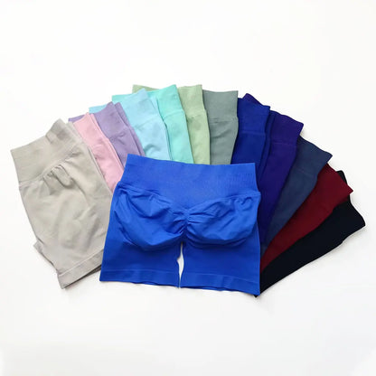 NCLAGEN Seamless Shorts 4.5" Gym Shorts Woman