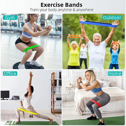 Resistance Bands Set | Latex Loop Bands for Gym & Home Training