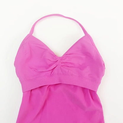NCLAGEN Impact Longline Strappy Sports Top | Women's Fitness Vest