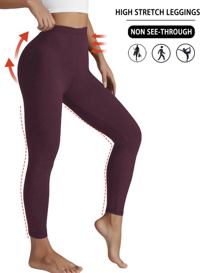 Women's High Elasticity Workout Soft Leggings