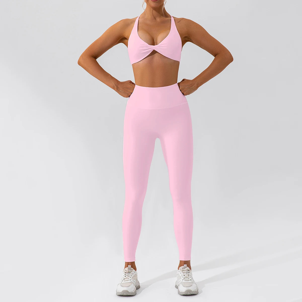 2PCS Women's Quick-Dry Gym Set/Tracksuit