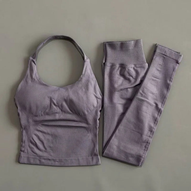 Women's 2 Piece Sportswear Yoga Gym Training Set
