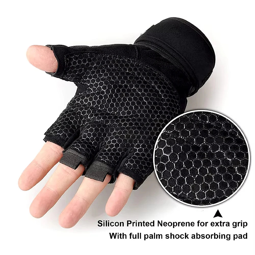 Unisex Weightlifting Workout Gloves