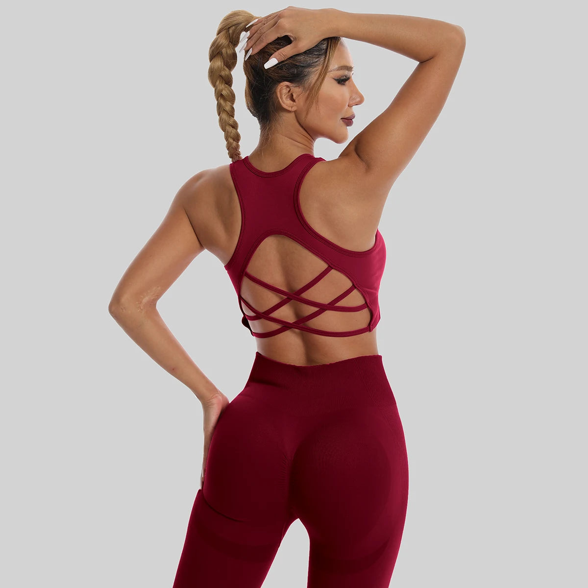 Seamless High Waist Leggings Tracksuit for Women