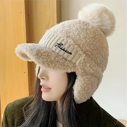 Winter Fur Warm Windproof Ear Protection Hat