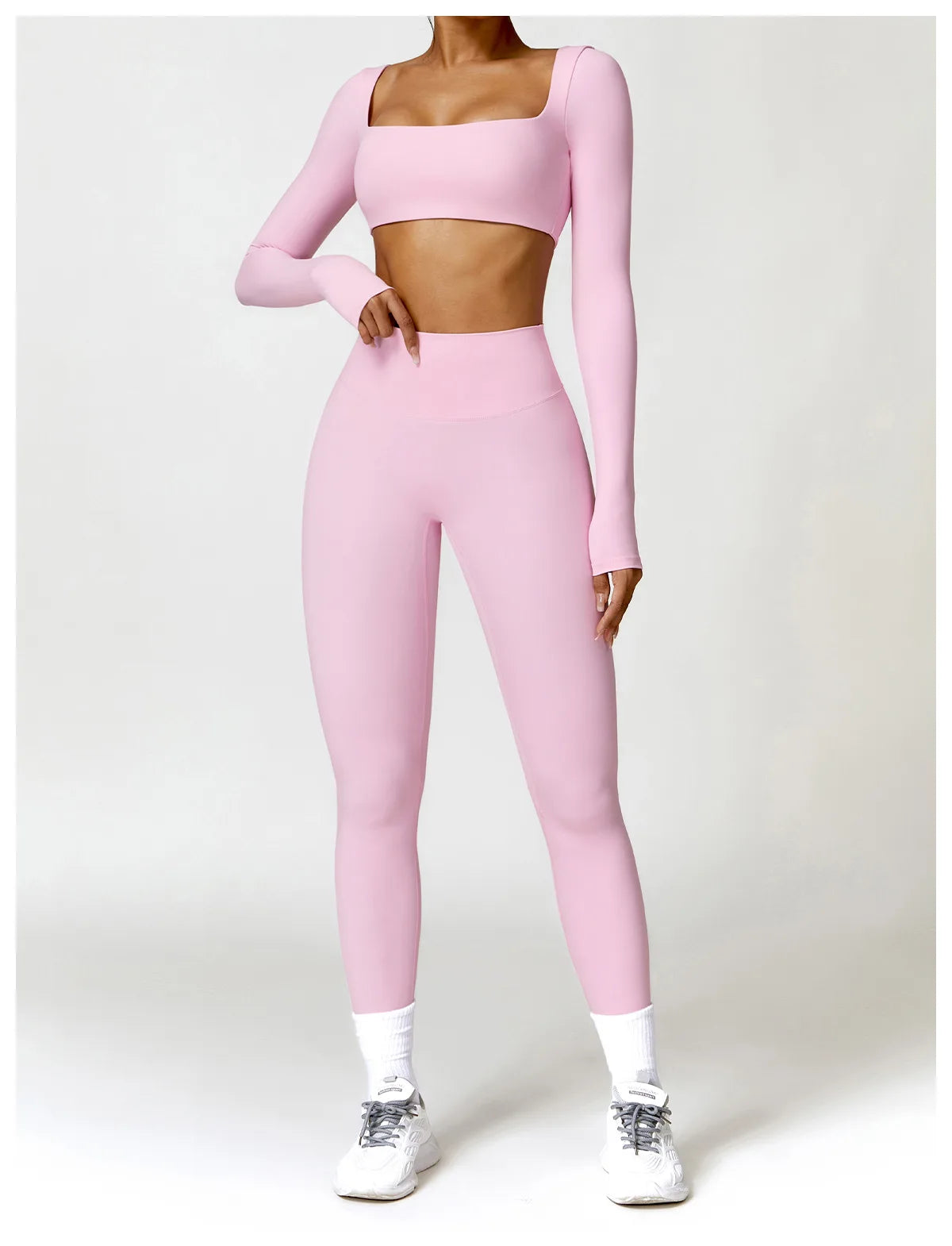 2PCS Women's Quick-Dry Gym Set/Tracksuit