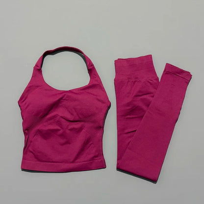 Women's 2 Piece Sportswear Yoga Gym Training Set