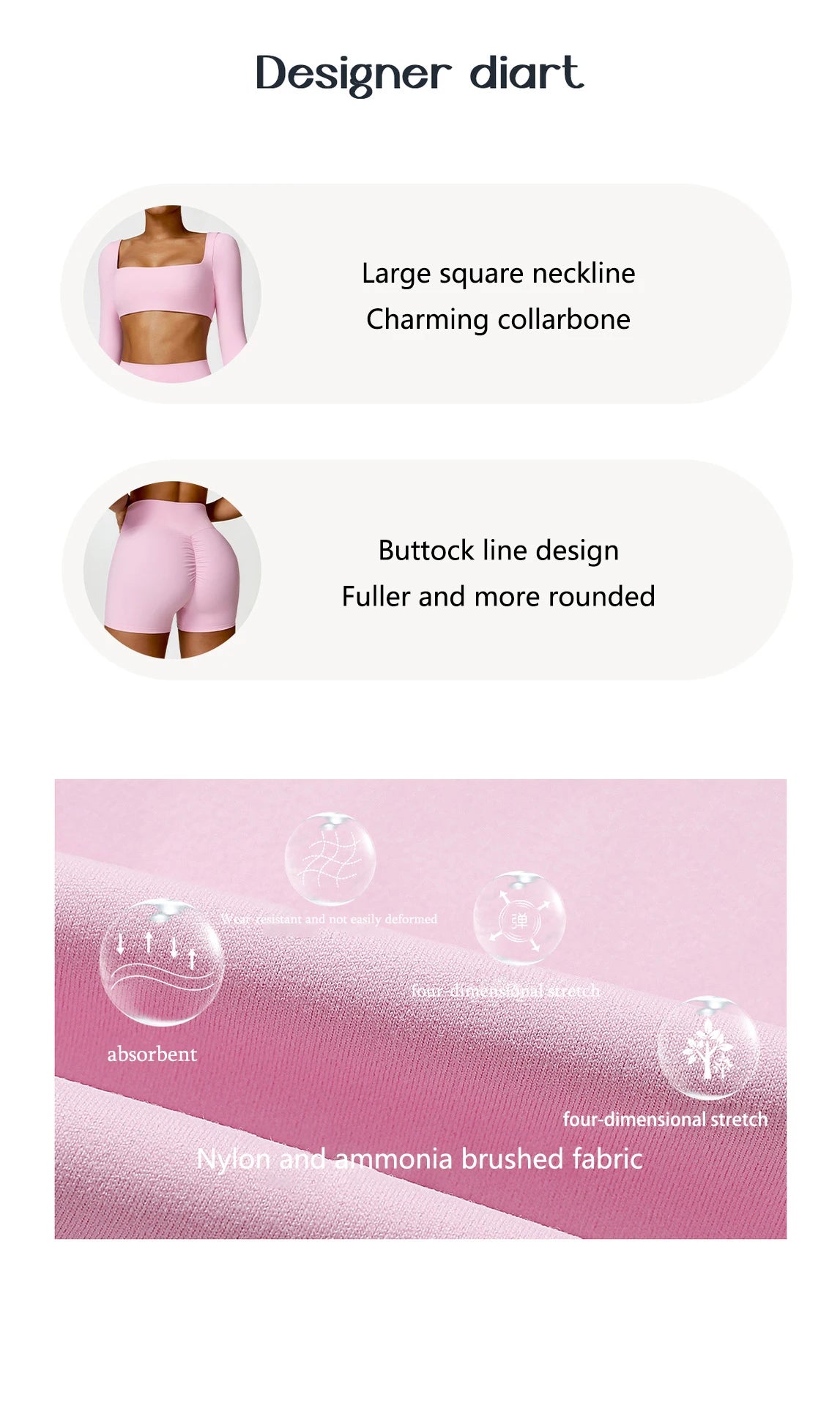 2PCS Women's Quick-Dry Gym Set/Tracksuit