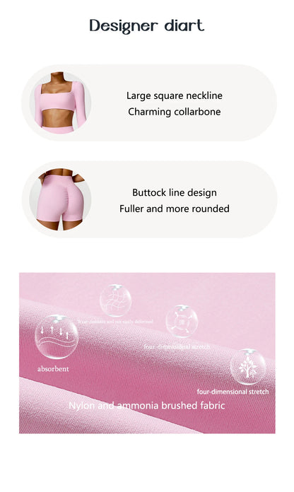 2PCS Women's Quick-Dry Gym Set/Tracksuit