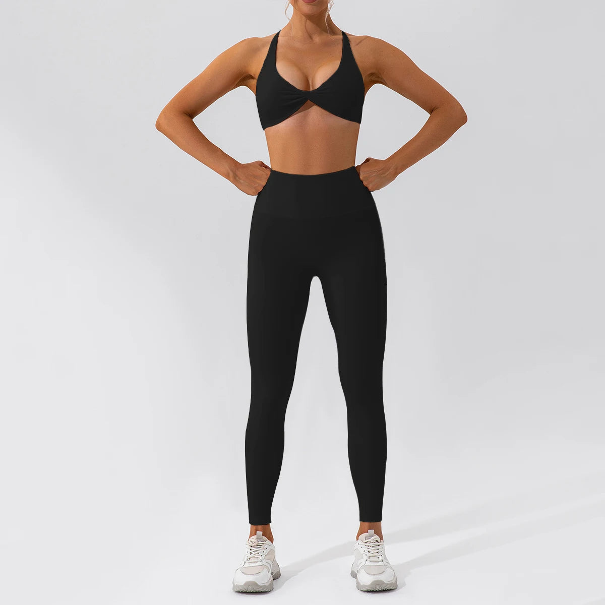 2PCS Women's Quick-Dry Gym Set/Tracksuit