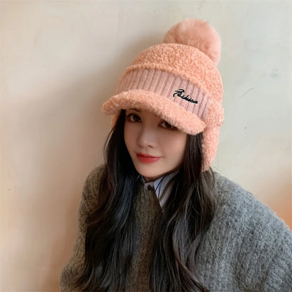 Winter Fur Warm Windproof Ear Protection Hat