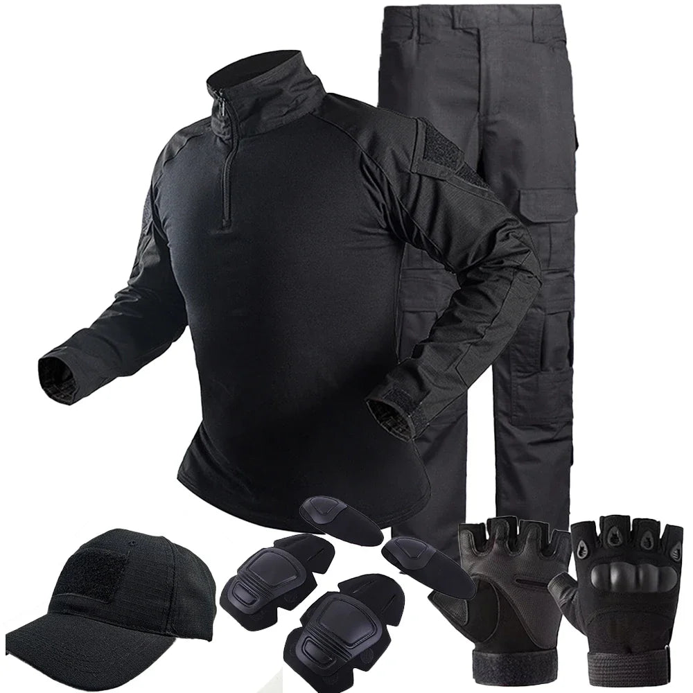 Men's Tactical Uniform Outdoor Camouflage Suit
