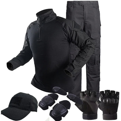 Men's Tactical Uniform Outdoor Camouflage Suit