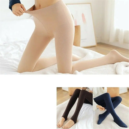 Women's Winter Thermal Warm Thick Fluff Lined Pantyhose/Leggings