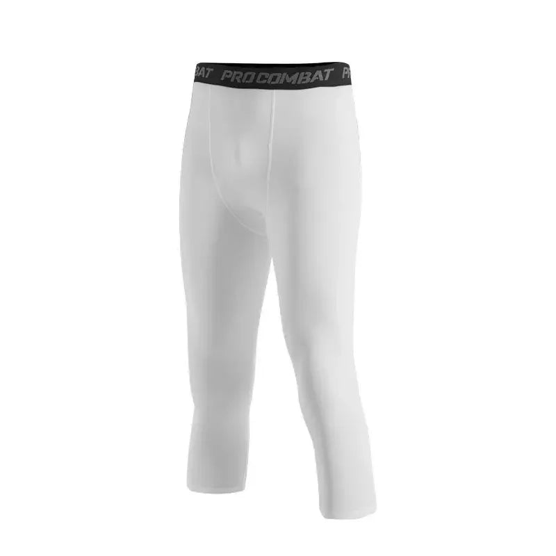Men's Sports  Running Tights Athletic Workout Active Shorts men Compression Pants ﻿