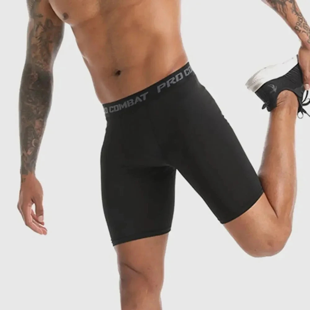 Men's Sports  Running Tights Athletic Workout Active Shorts men Compression Pants ﻿