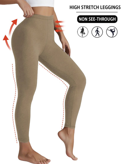 Women's High Elasticity Workout Soft Leggings
