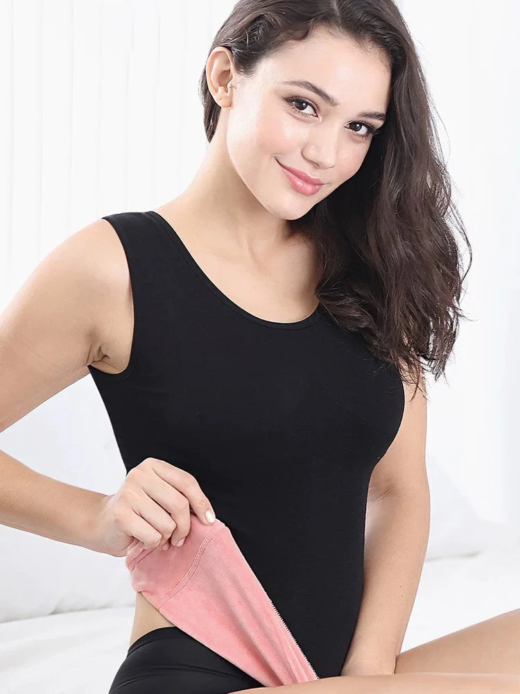 Women's Winter Seamless Thermal Underwear Top