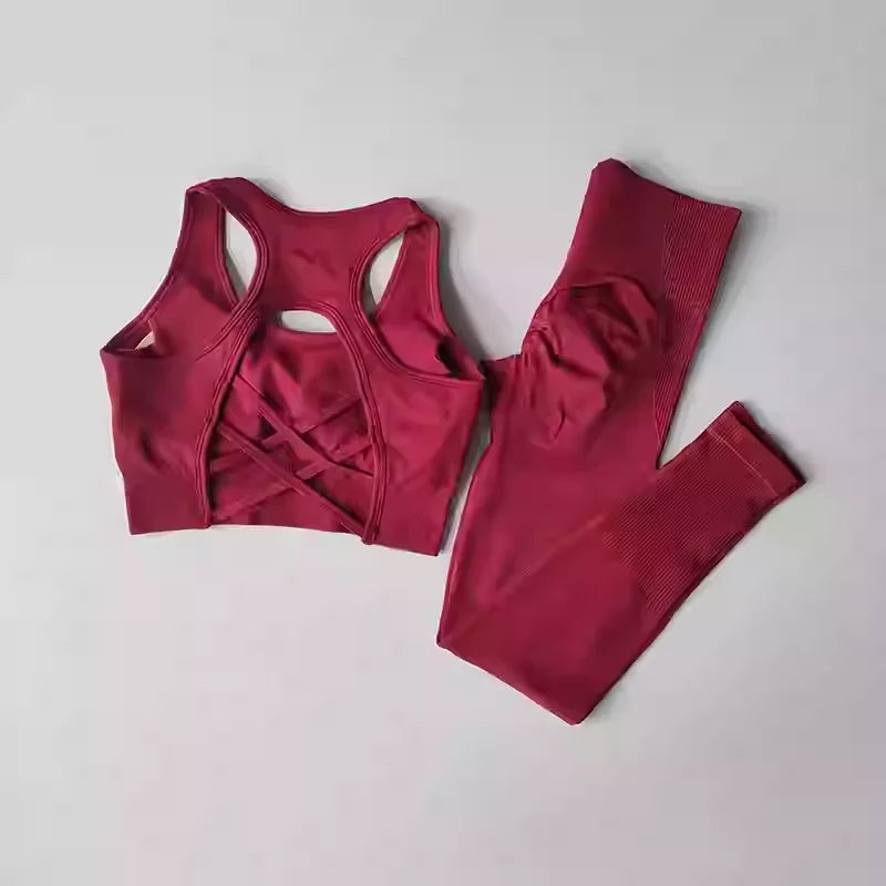 Seamless High Waist Leggings Tracksuit for Women