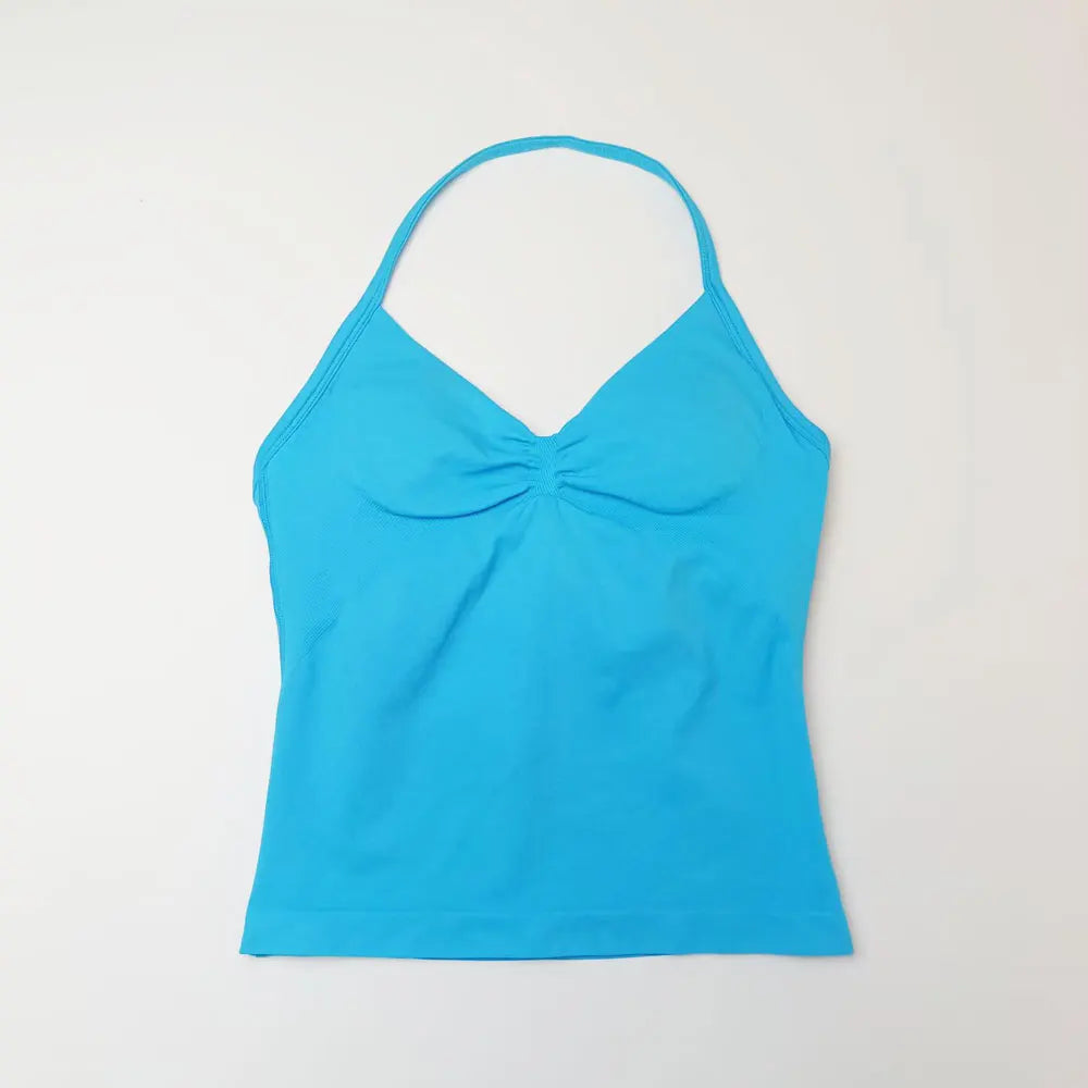 NCLAGEN Impact Longline Strappy Sports Top | Women's Fitness Vest