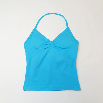 NCLAGEN Impact Longline Strappy Sports Top | Women's Fitness Vest