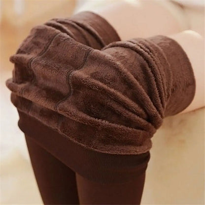 Women's Winter Thermal Warm Thick Fluff Lined Pantyhose/Leggings