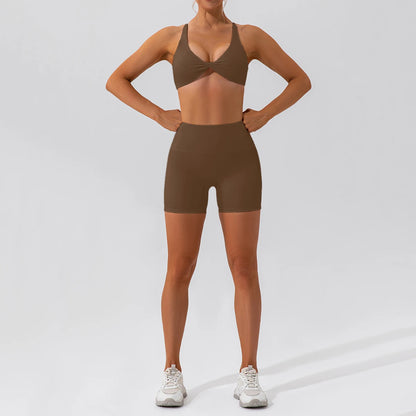 2PCS Women's Quick-Dry Gym Set/Tracksuit