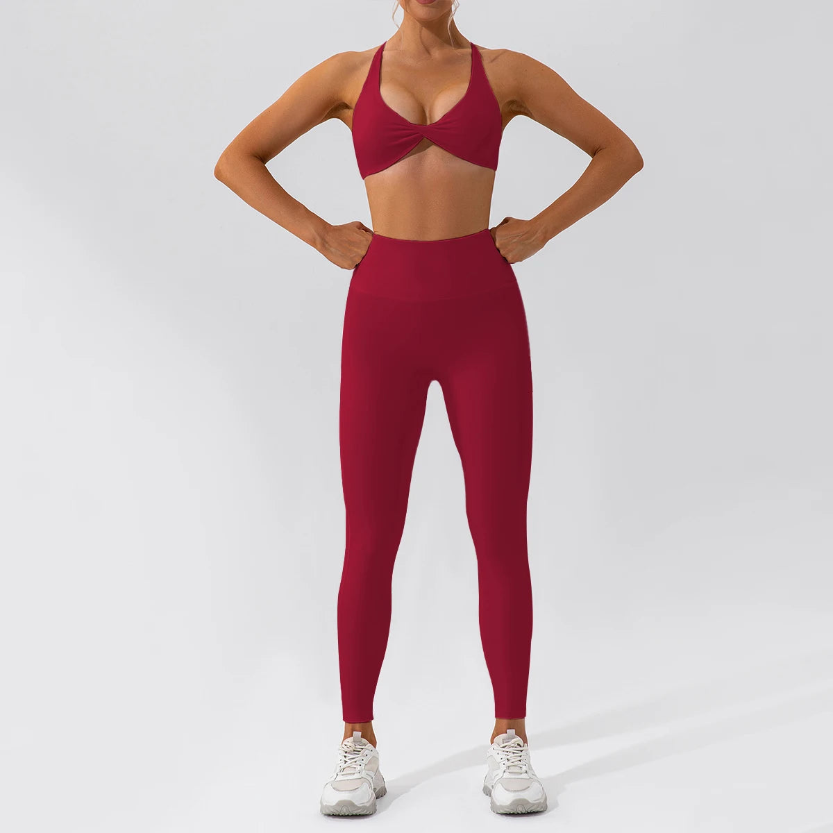 2PCS Women's Quick-Dry Gym Set/Tracksuit