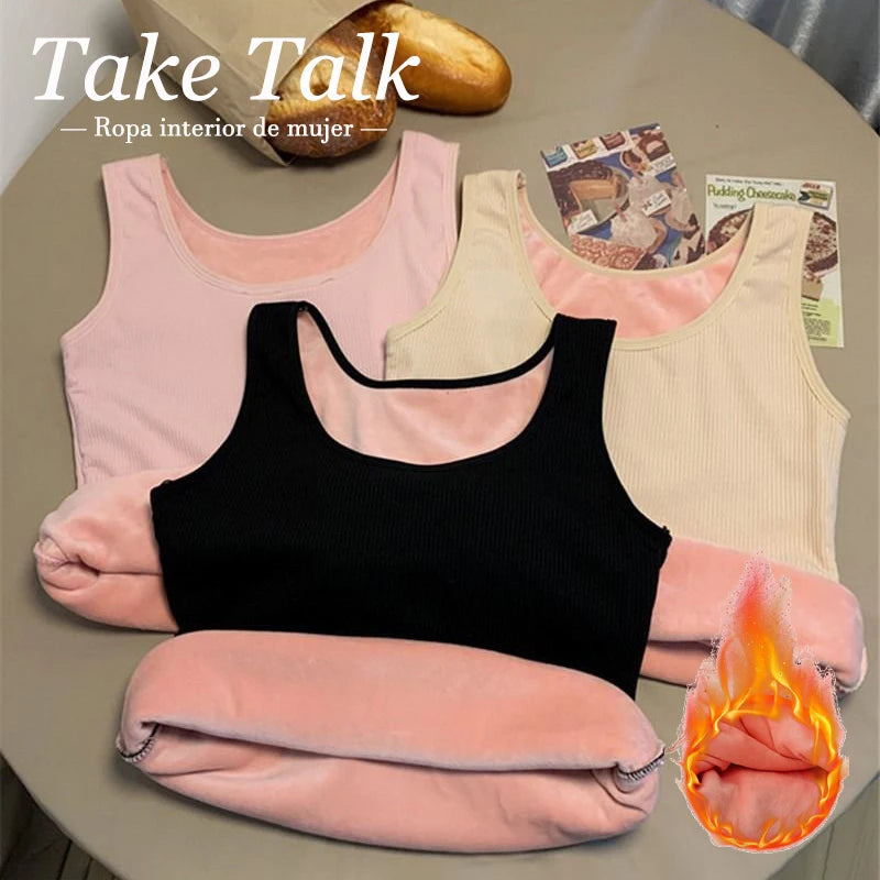 Women's Winter Seamless Thermal Underwear Top