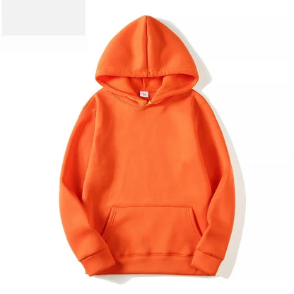 Warm Plain Colour Hoodies for men and women