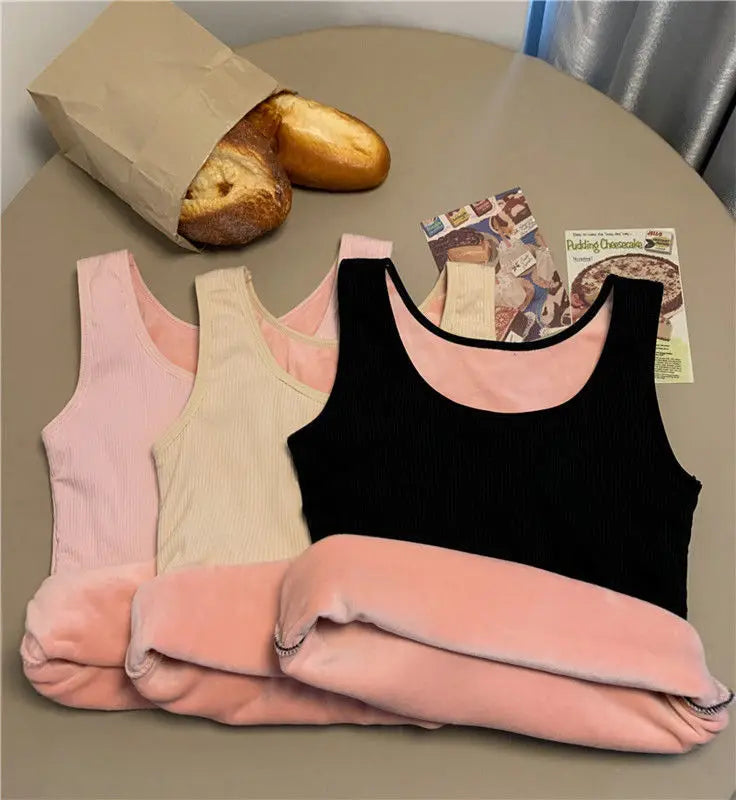 Women's Winter Seamless Thermal Underwear Top