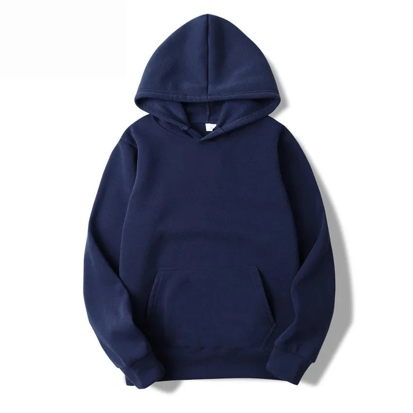 Warm Plain Colour Hoodies for men and women