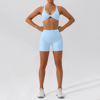 2PCS Women's Quick-Dry Gym Set/Tracksuit