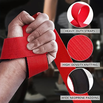 1 Pair of Wrist Protection Weightlifting Straps