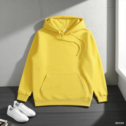 Warm Plain Colour Hoodies for men and women