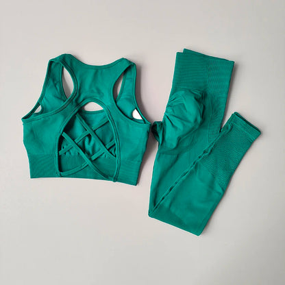 Seamless High Waist Leggings Tracksuit for Women