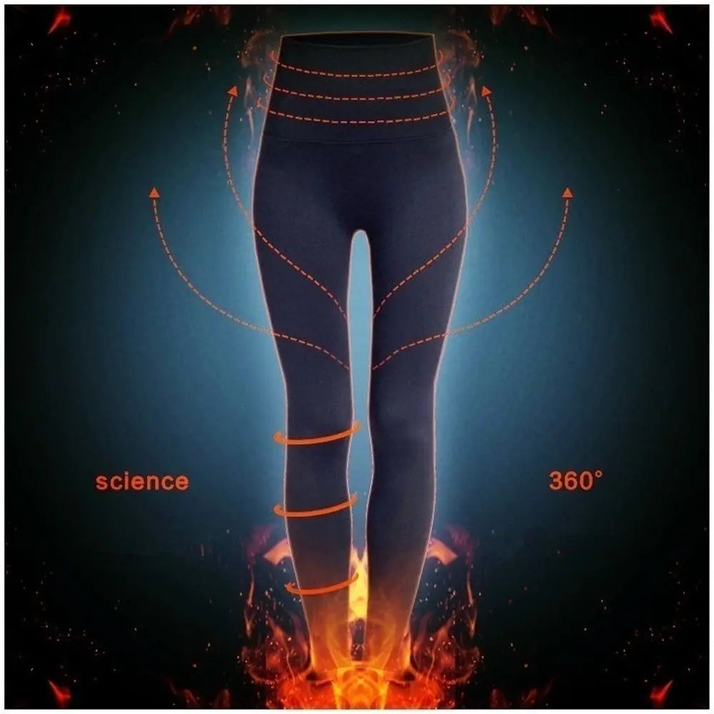 Women's Winter Thermal Warm Thick Fluff Lined Pantyhose/Leggings