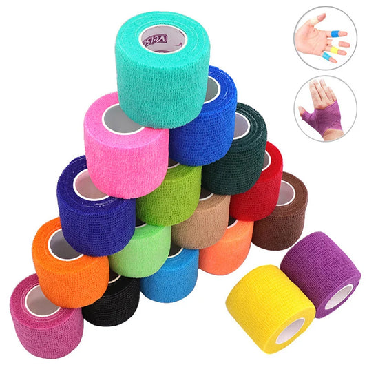 Tom's hug 18 Colors Colorful Athletic Wrap/Strapping Self Adhesive Tape